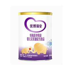 优博瑞安特殊医学用途婴儿无乳糖配方食品